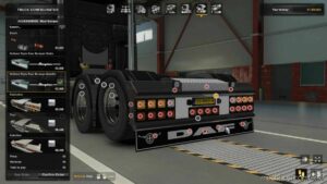 ETS2 DAF Part Mod: XF Holland Style Rearbumper 1.44 (Image #5)