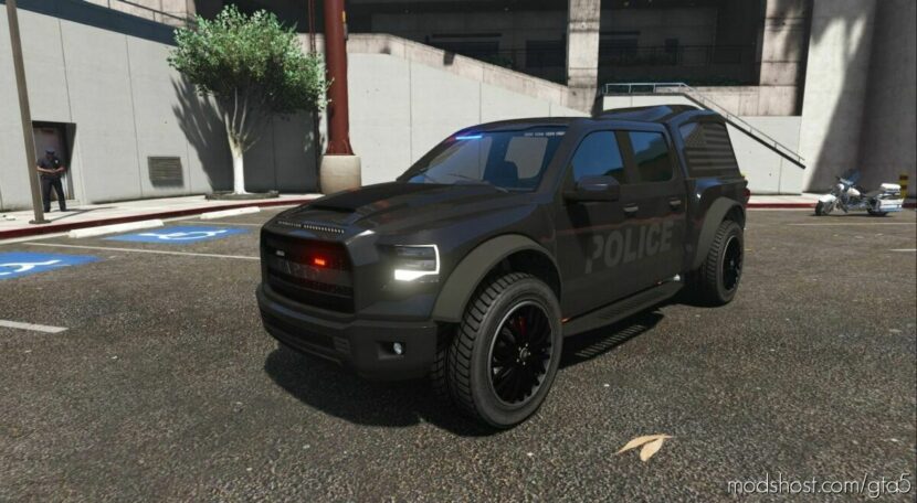 GTA 5 Vehicle Mod: Vapid Police Mobile Command Add-On | Template (Featured)