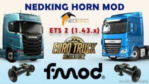 ETS2 Sound Mod: Nedking Horn Mod – 1.43 (Featured)