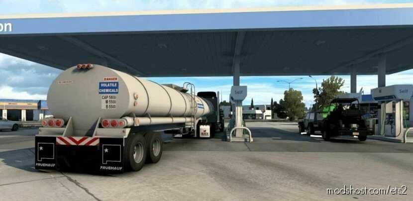 ETS2 Trailer Mod: Fruehauf Tanker 1.44 (Featured)