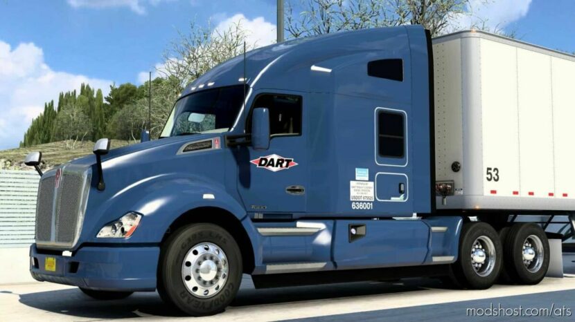 ATS Freightliner Mod: Dart Advantage Logistics Skinpack (Featured)