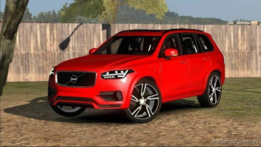 ATS Volvo Car Mod: XC90 T8 2018 + Interior V5.1 1.44 (Featured)