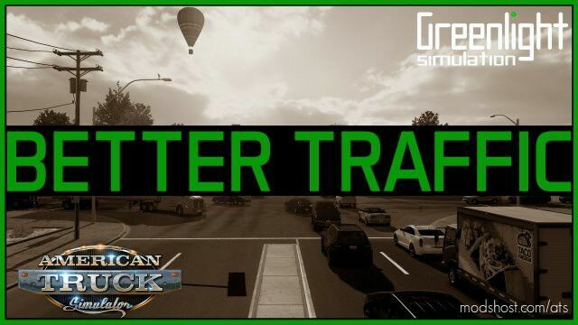 ATS Mod: BETTER TRAFFIC 1.44 BETA (Featured)