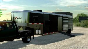 FS22 Mod: 2020 Exiss Horse Trailer V2.0 (Featured)