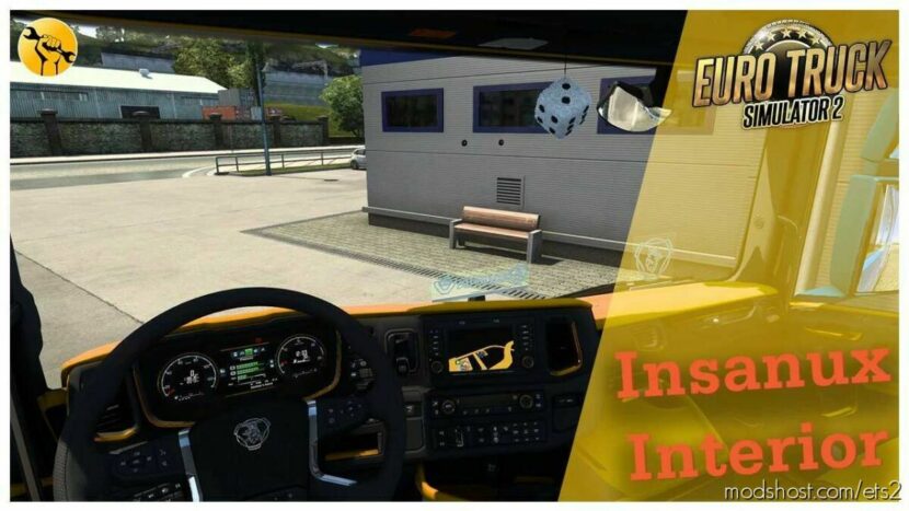 ETS2 Scania Mod: Insanux Scania NG Interior EU V1.05 (Featured)