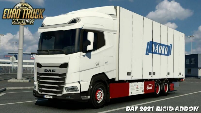 ETS2 DAF Truck Mod: 2021 Rigid V1.0.4 1.44 BETA (Featured)