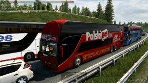 ETS2 Mod: Buses Of Travel Agencies In Traffic V3.0 1.43 – 1.44 (Image #7)