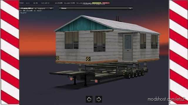 ETS2 Cargo Mod: Oversize Load House 1.43 (Featured)