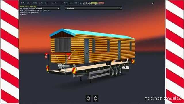 ETS2 Mod: Oversize Load Construction Shed 1.43 (Featured)