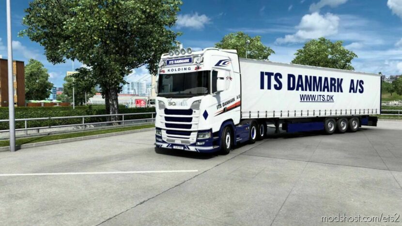 ETS2 Scania Mod: Combo Skin ITS Danmark (Featured)