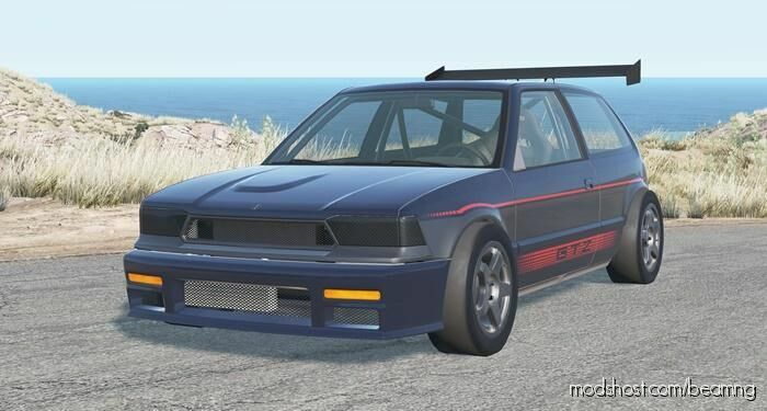 BeamNG Ibishu Car Mod: Covet Time Attack V1.3 (Featured)