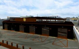 ETS2 Mod: Garage UPS 1.44 (Image #2)