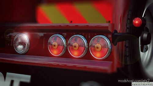 ETS2 Part Mod: Custom Rear Lights And Small Lights V1.2 (Featured)