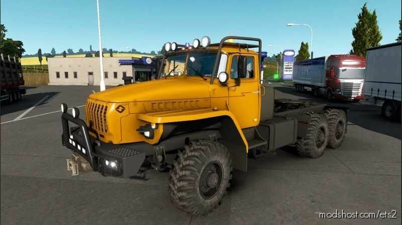 ETS2 Standalone Mod: Ural 43202 Truck + Interior V1.1 1.43 (Featured)