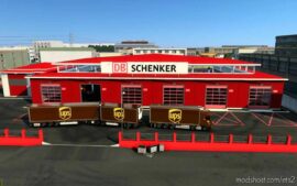 ETS2 Mod: Garage DB Schenker 1.44 (Image #3)