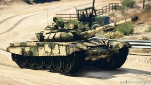 GTA 5 Vehicle Mod: T-72B3 Main Battle Tank Add-On (Image #4)