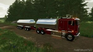 FS22 Kenworth Trailer Mod: Liquid Tanks For Kenworth (Image #3)