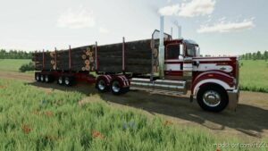 FS22 Kenworth Mod: Forestry Trailers For Kenworth (Image #3)