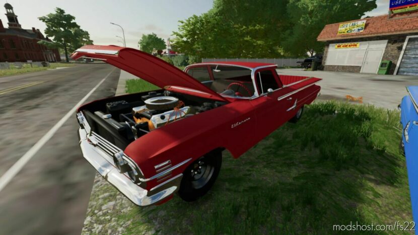 FS22 Chevrolet Car Mod: 1960 Chevrolet Elcamino (Featured)