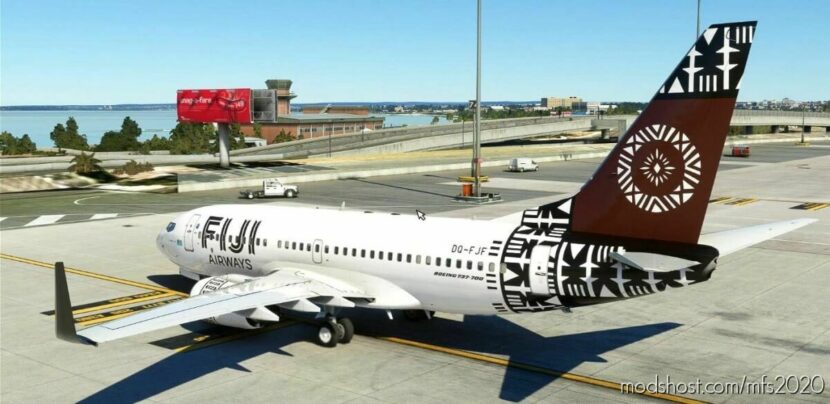 MSFS 2020 Fiji Livery Mod: Pmdg 737-700 Fiji Airways – Dq-Fjf (Featured)