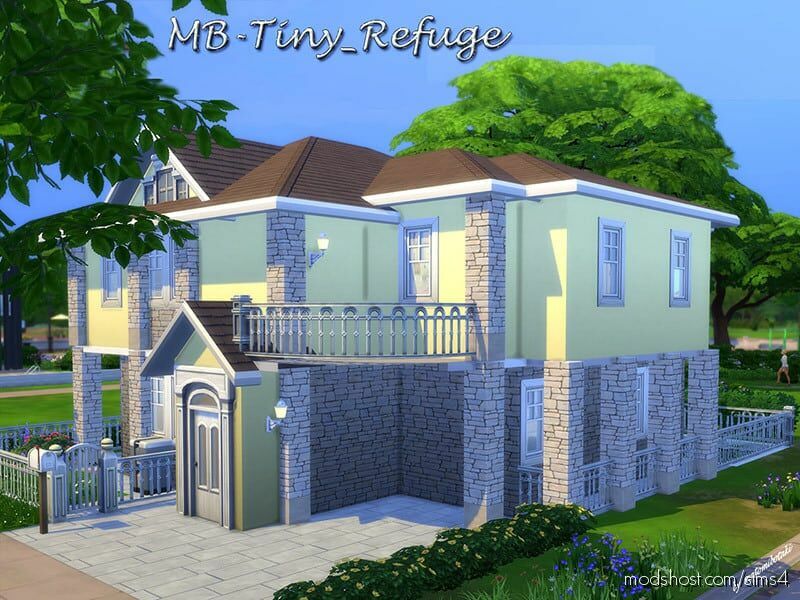 Sims 4 House Mod: MB Tiny Refuge (Featured)