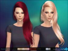 Sims 4 Female Hair Mod: Anto – Anchor (Image #2)