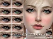 Sims 4 Mod: S-Club WM TS4 Eyecolors 201902 (Featured)