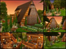 Sims 4 House Mod: Moss Cottage (Image #2)