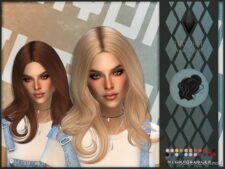 Sims 4 Female Hair Mod: Nightcrawler-Trouble (Featured)