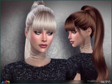 Sims 4 Female Mod: Anto – Milano (Hairstyle) (Featured)