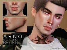 Sims 4 Male Hair Mod: Arno Beard N52 (Featured)