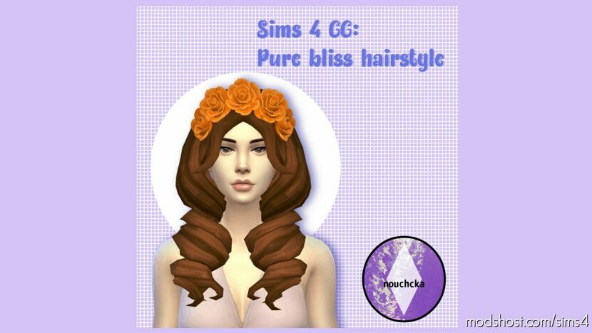 Sims 4 Female Mod: Pure Bliss Hairstyle (Featured)