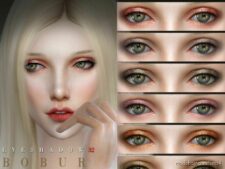 Sims 4 Eyeshadow Makeup Mod: Bobur Eyeshadow 32 (Featured)