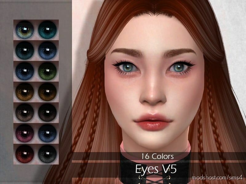 Sims 4 Mod: Lmcs Eyes V5 (Featured)