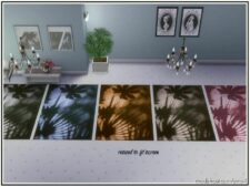 Sims 4 Recolor Mod: Midnight Shadows RUG Marcorse (Image #2)