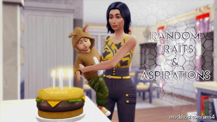 Sims 4 Mod: Random Traits & Aspirations (Featured)