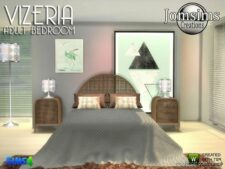 Sims 4 Set Mod: Vizeria Adult Bedroom (Image #10)