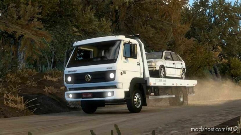 ETS2 Standalone Truck Mod: Volkswagen Delivery 9160 / 8120 Rotas Brasil 1.43 (Featured)