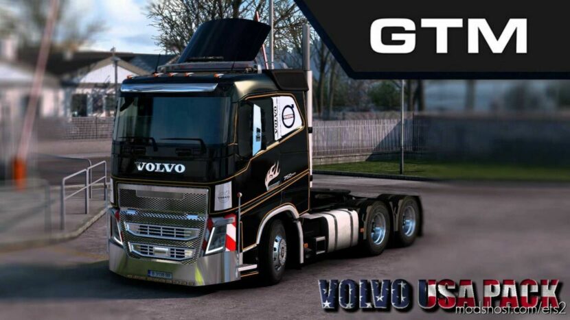 ETS2 Volvo Part Mod: GTM Volvo USA Pack By Pendragon V1.1 (Featured)