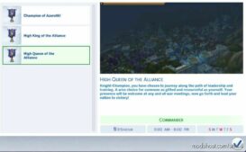 Sims 4 Mod: For The Alliance Custom Career (Image #4)