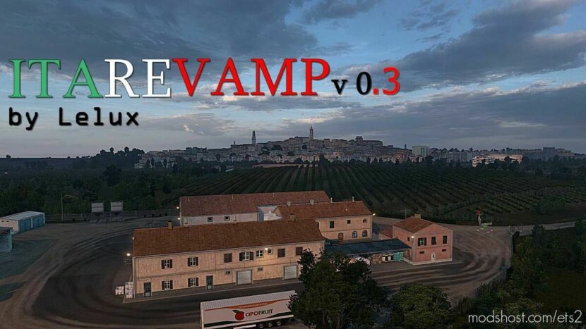 ETS2 Map Mod: Itarevamp V0.3 By Lelux 1.44 (Featured)