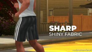 Sims 4 Male Clothes Mod: Sporty Shorts – Male Short Pants (Image #3)