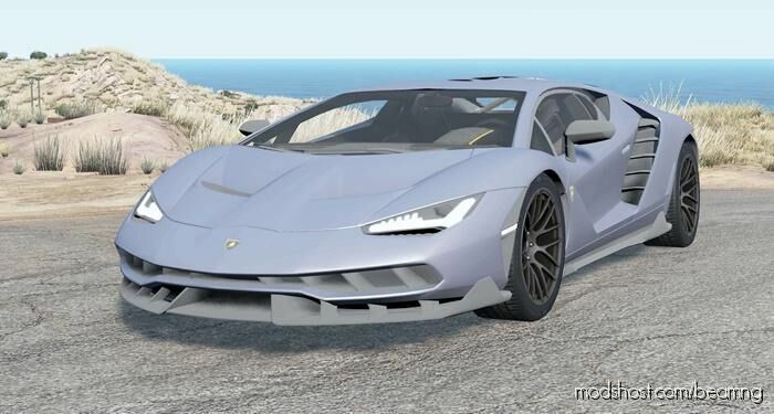 BeamNG Lamborghini Car Mod: Centenario Coupe 2017 (Featured)