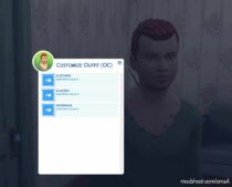 Sims 4 Mod: Outfit Customization (OC) (Image #4)