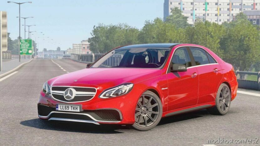 ETS2 Mercedes-Benz Car Mod: W212 2016 E63 AMG S V4.2 (Featured)