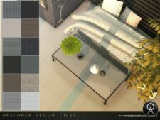 Sims 4 Set Mod: Designer Floor Tiles (Image #2)