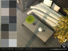 Sims 4 Set Mod: Designer Floor Tiles (Image #6)