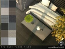 Sims 4 Set Mod: Designer Floor Tiles (Image #7)