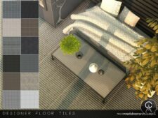 Sims 4 Set Mod: Designer Floor Tiles (Image #9)