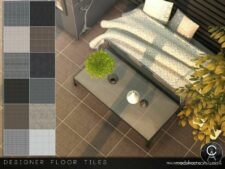 Sims 4 Set Mod: Designer Floor Tiles (Image #10)